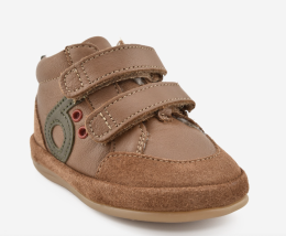 Chaussures Aubépine cœur Fourrée Premiers pas Cognac kaki pointure 21 Benjie