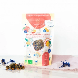 Maté Glacé Bio, pomme, pêche, bleuet Original Mate