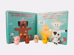 Livre de bain et ses puppets Ludi