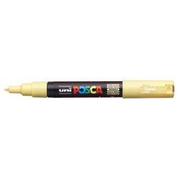 Marqueur PC1MC pointe extra-fine 0,7-1 mm Jaune paille POSCA