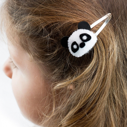 Pinces cheveux - Panda - Nébuline