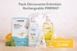 Pack Découverte Entretien Rechargeable PIMPANT