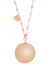 Collier Bola de grossesse Fin rose Gold Proud Mama