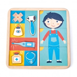 Puzzle du Docteur Tender Leaf Toys