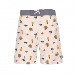 Short de bain garçons Botanique écru Lassig