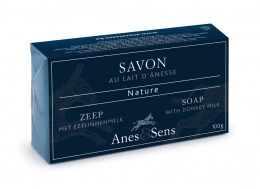 Savon au Lait d'Ânesse nature 100g Anes&Sens