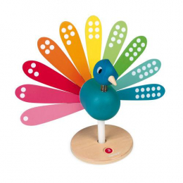 J'apprends à compter Paon Janod