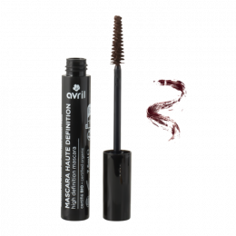 Mascara Haute définition Marron - Bio - Avril