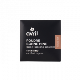 Poudre bonne mine caramel irisé certifiée bio Avril