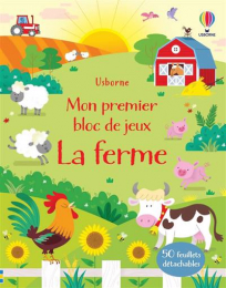 Mon premier bloc de jeux La ferme Usborne
