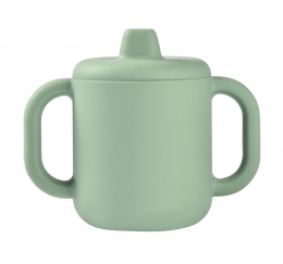 Tasse D'apprentissage Silicone Sage Green Beaba