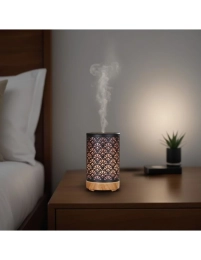 Diffuseur Huile Essentielle par Ultrason avec Télécommande Sofia pour l'Aromathérapie – Design Compact en Métal