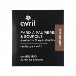 Fard à paupières - Cannelle mat Recharge- Avril