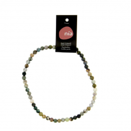 Leopard Jaspe - Collier de pierres perles - Nia