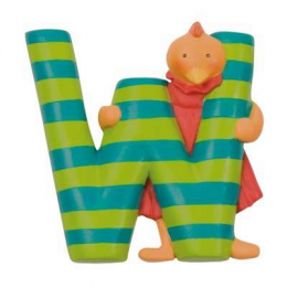 Lettre résine W - Moulin Roty