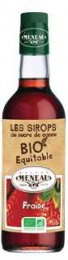 Sirop de Fraise BIO Équitable 50cl Meneau