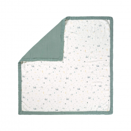 Couverture gaze de coton Tracteur Lassig