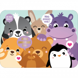 Carte anniversaire Les pépites