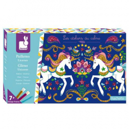 Kit créatif Paillettes licornes Janod