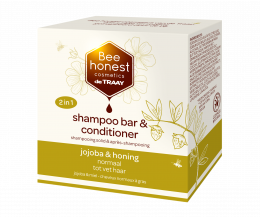Shampooing solid & après-shampooing Jojoba & miel Bee honest