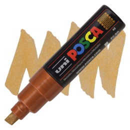 Marqueur PC8K pointe large 8 mm Bronze POSCA
