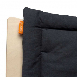 Coussin de chaise Leander Noir