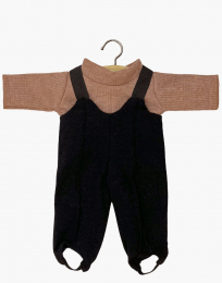 pantalon salopette Popeye  34cm Minikane