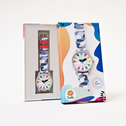 Montre nombres + bracelet Arctic Twistiti
